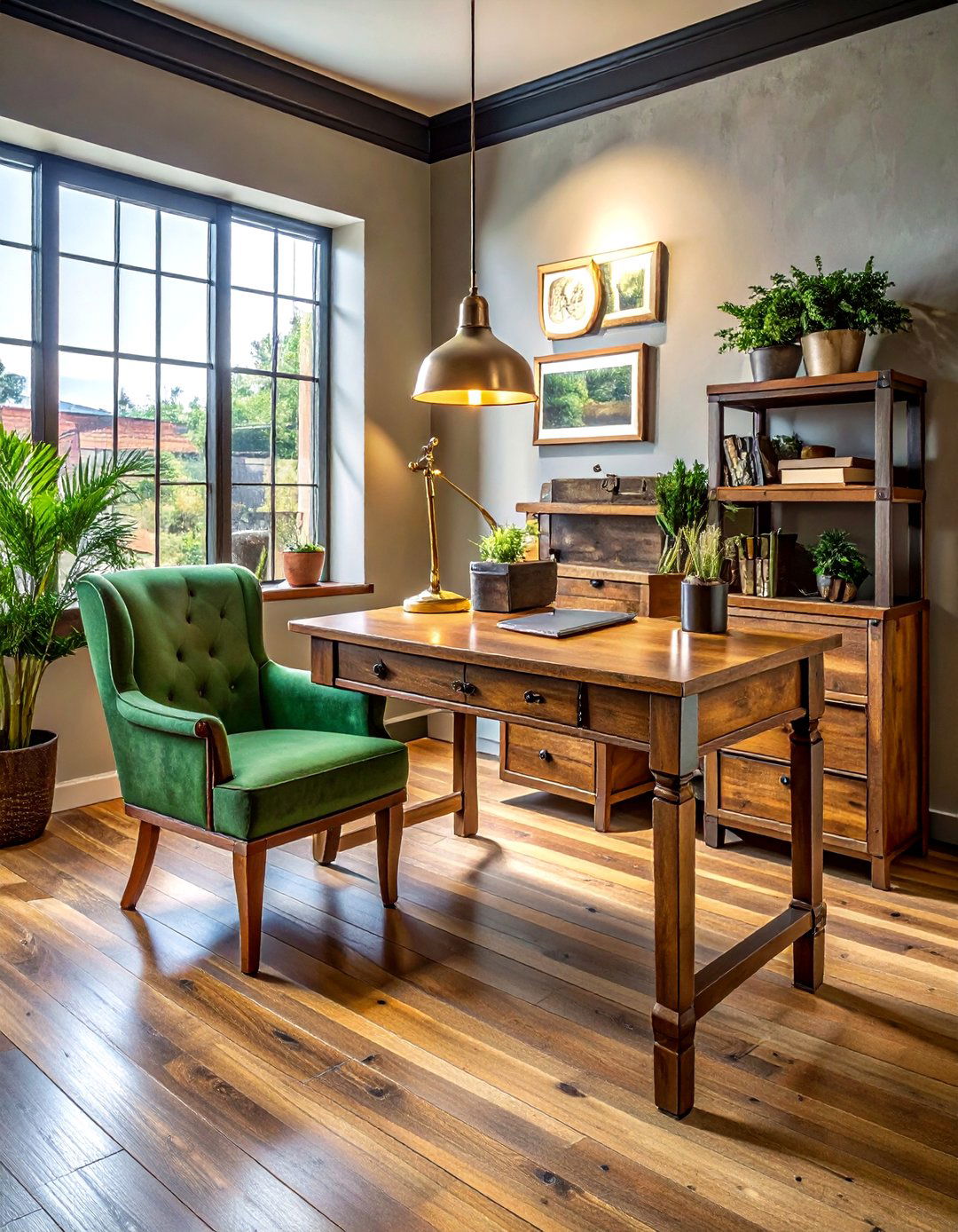 Home Office Setup - 30 thrift store decor ideas