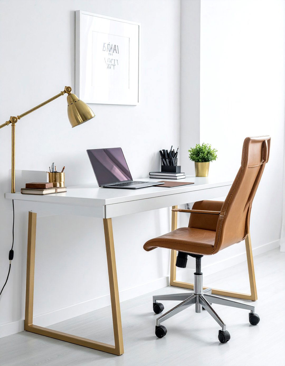 Home office desk organization - 30 new construction decor ideas