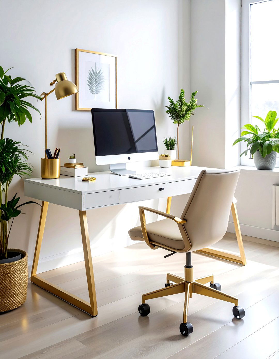 Home office desk organization - 30 weekend decor project ideas