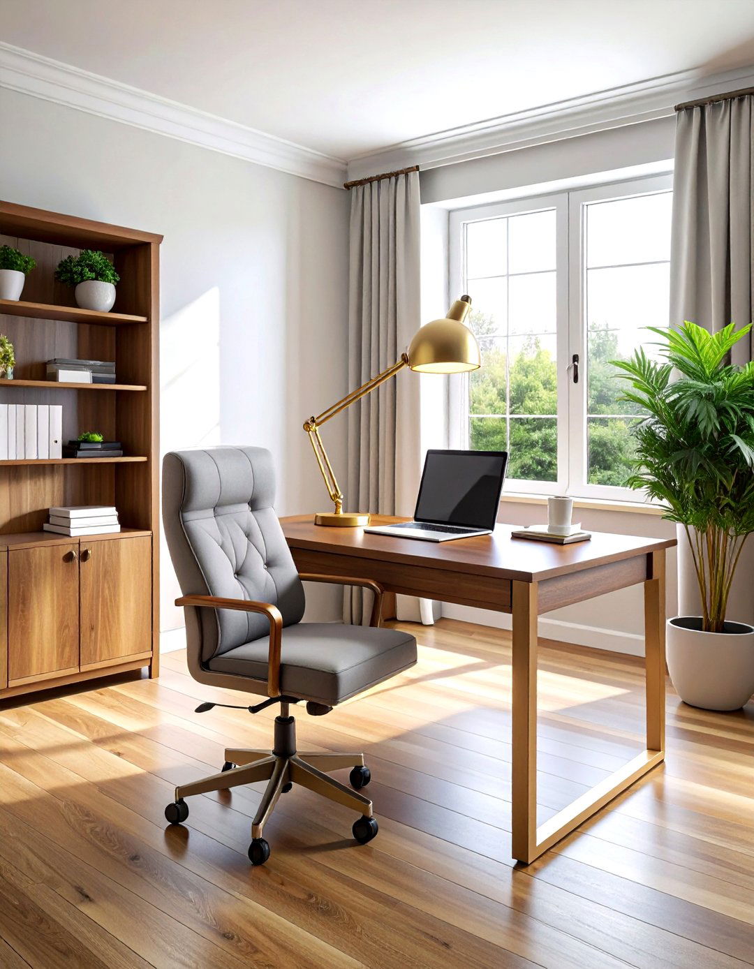 Home office desk setup - 30 McGee and Co decor ideas