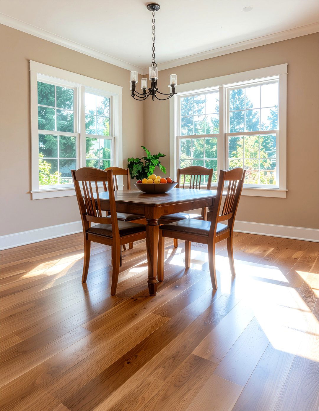 Honey Oak Vinyl Flooring - 30 dining room vinyl floor ideas