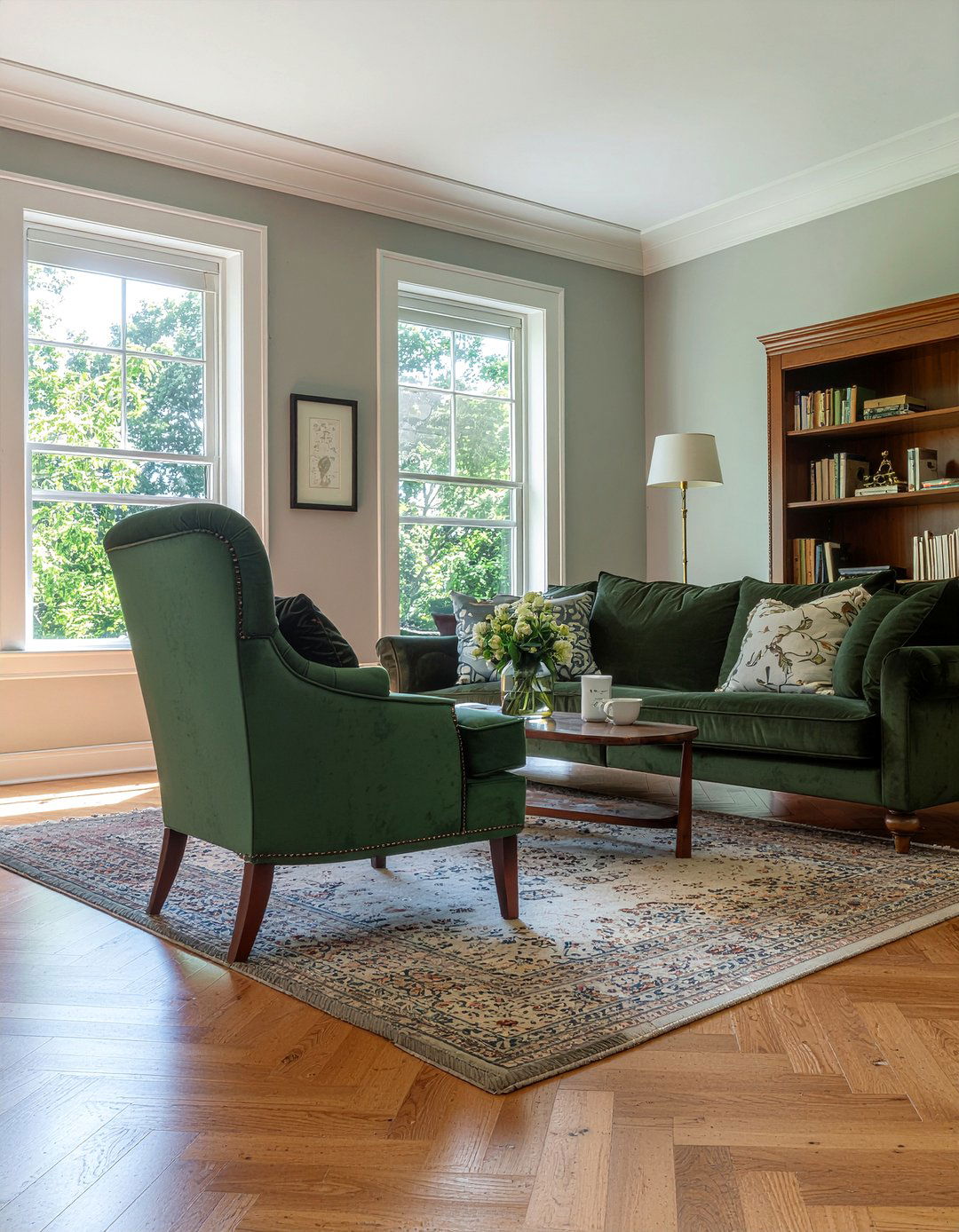 Honey Tone Cork Flooring - 30 living room cork flooring ideas