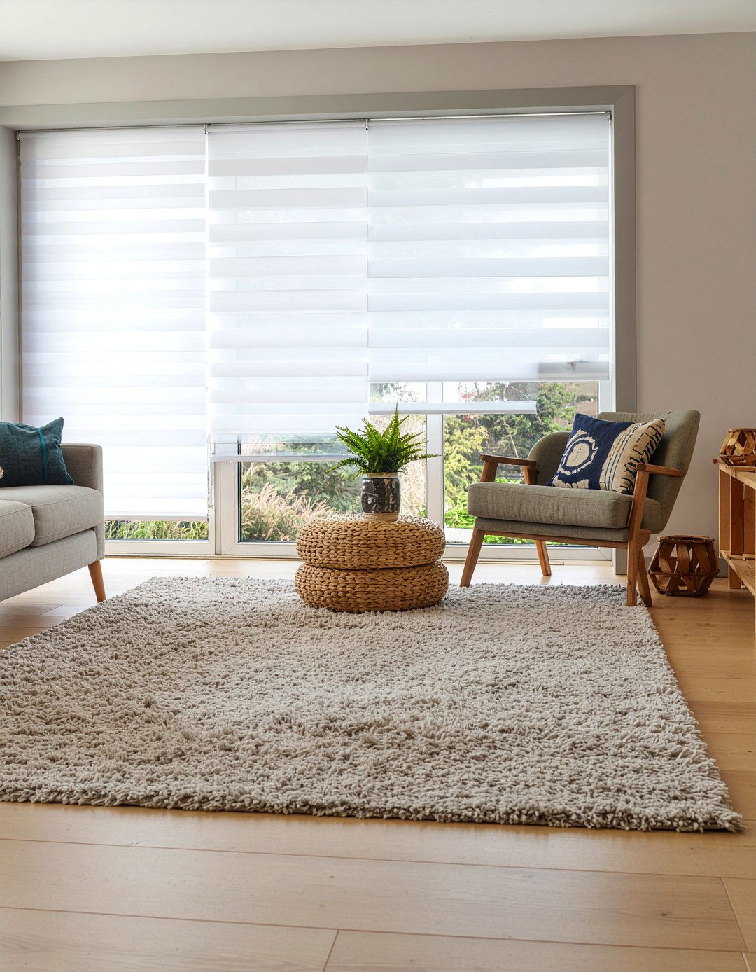 Honey comb cellular shades - 30 living room blinds