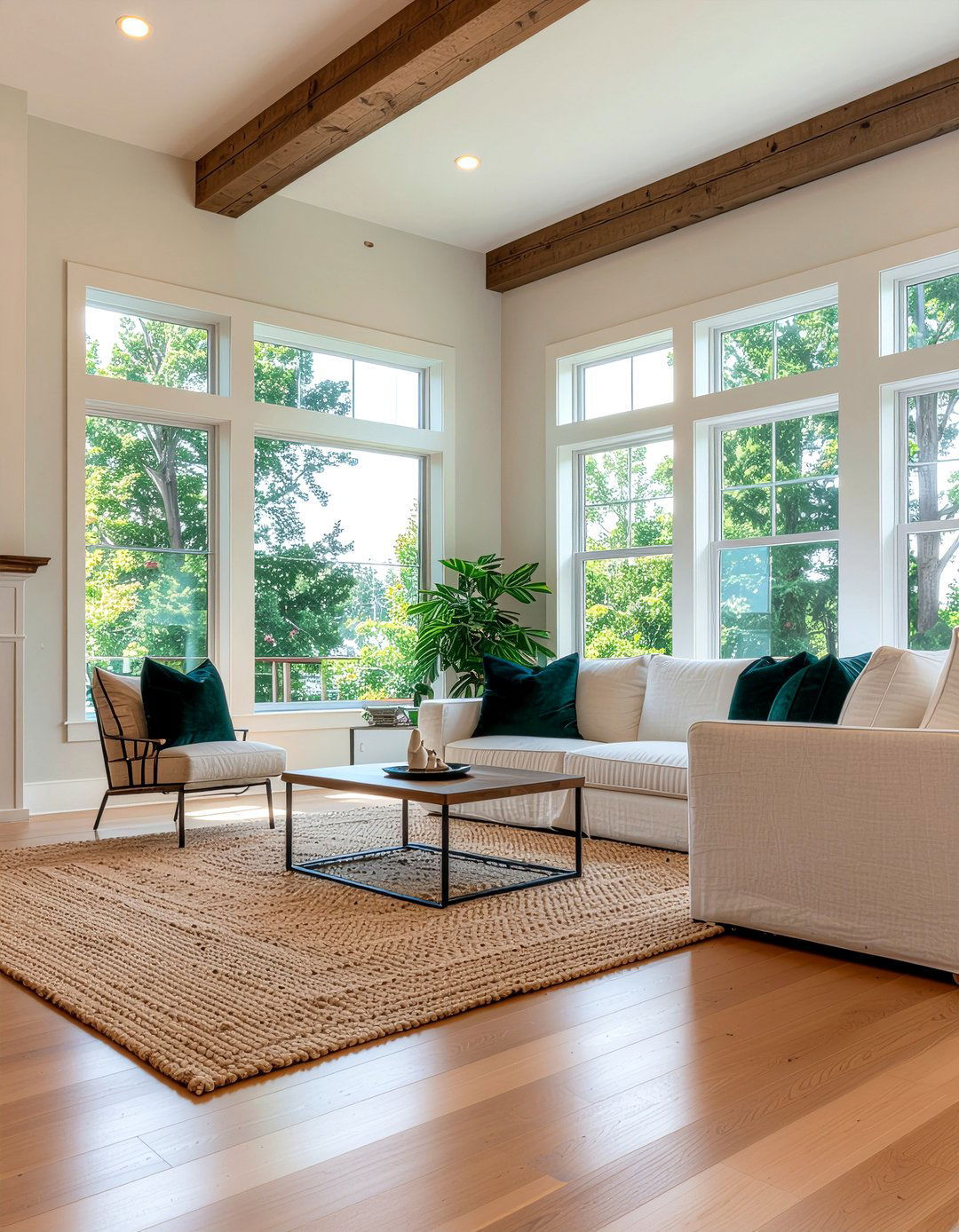 Honey oak living room - 30 warm toned living room ideas