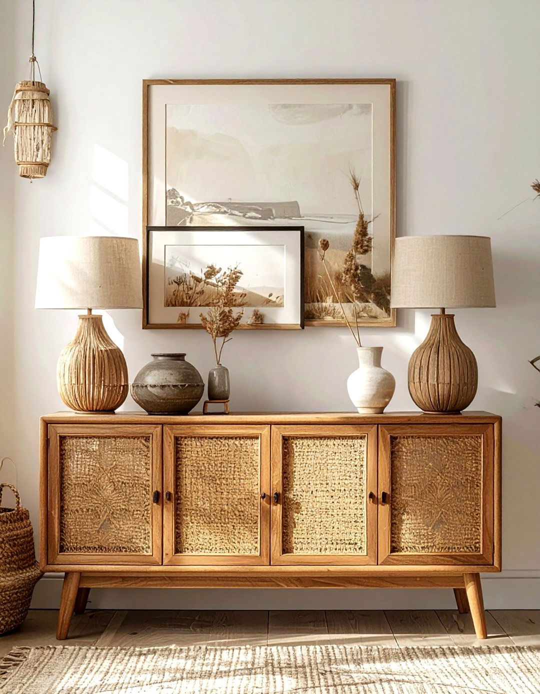 Honey toned wicker dining chairs - 30 wicker dining chair ideas