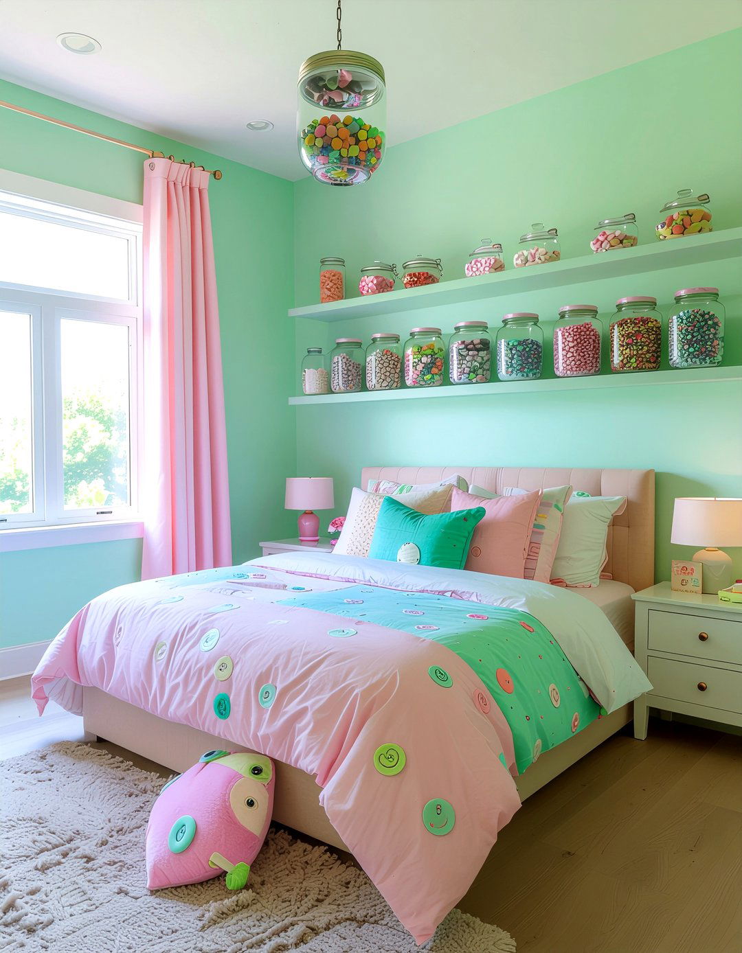 Honeydukes Candy Room - 30 Harry Potter bedroom ideas