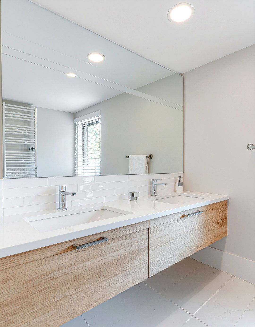 Horizontal Fluted Tile Layout - 30 fluted tile bathroom ideas