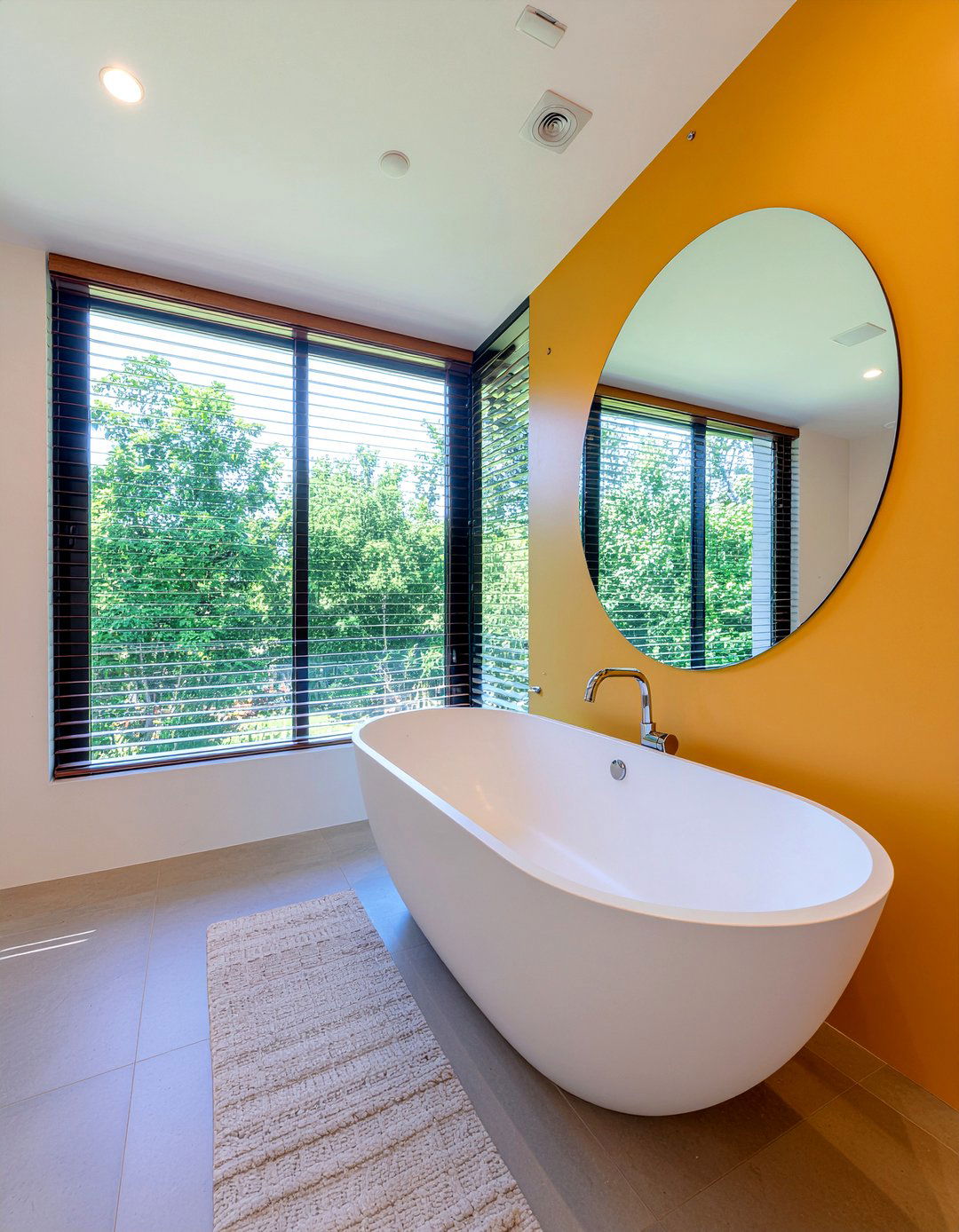 Horizontal Mirrored Wall Bathroom - 30 mirrored wall bathroom ideas