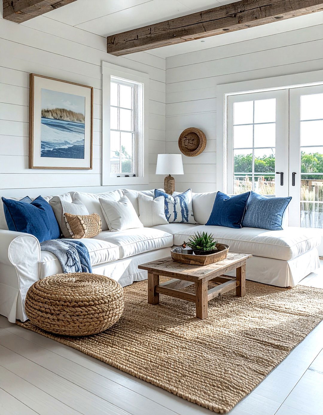 Horizontal Shiplap Living Room - 30 wall paneling ideas