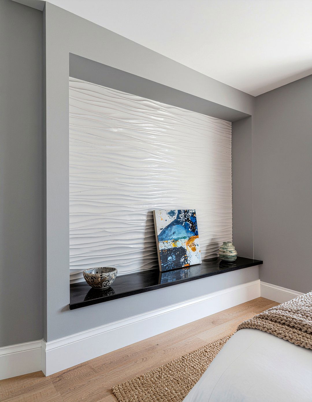 Horizontal Wall Niche - 30 bedroom wall niches