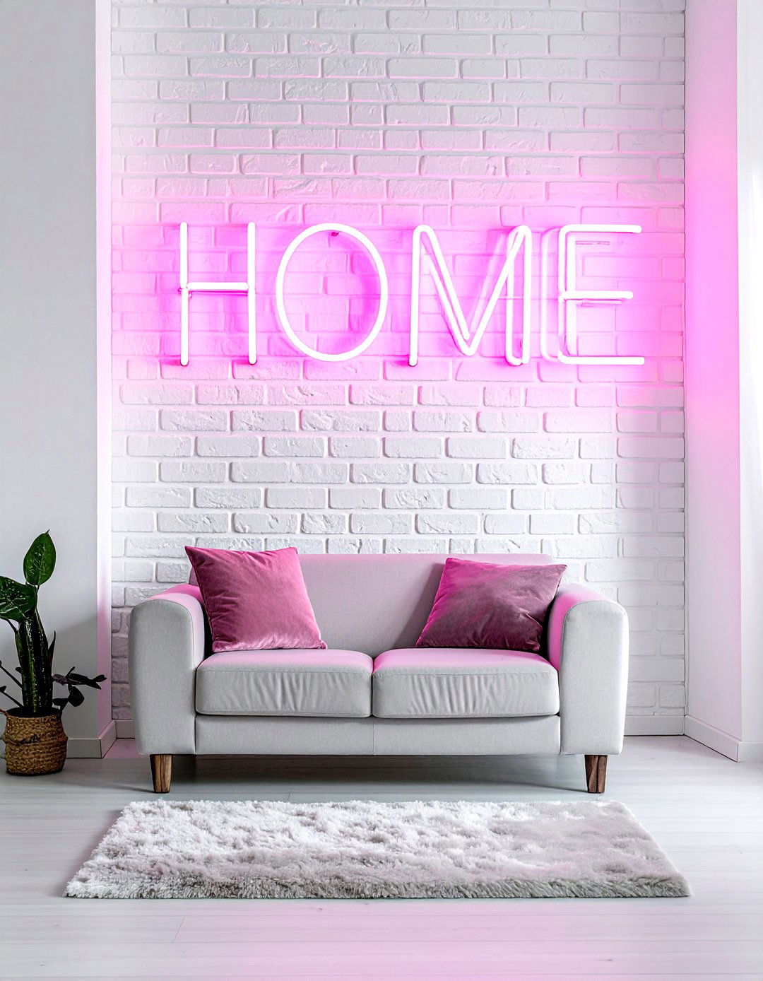 30 Pink and White Living Room Ideas for a Fresh, Airy Look