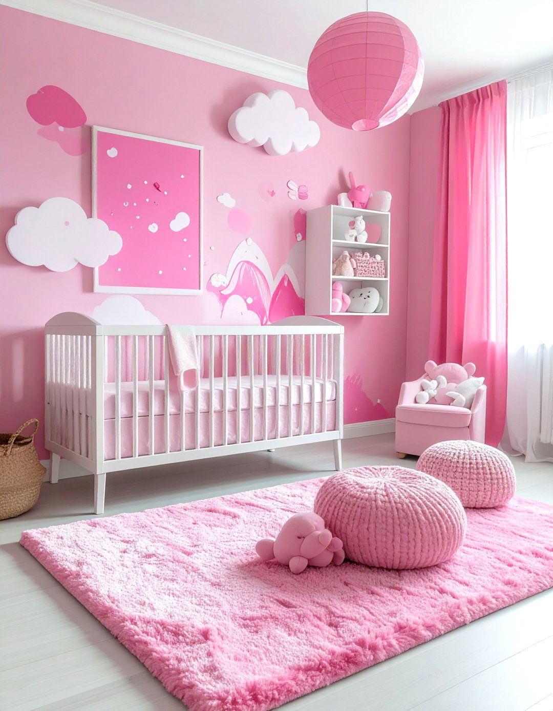 Hot Pink Nursery Decor - 30 hot pink decor ideas