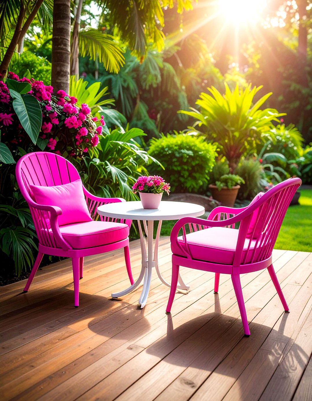 Hot Pink Patio Furniture - 30 hot pink decor ideas