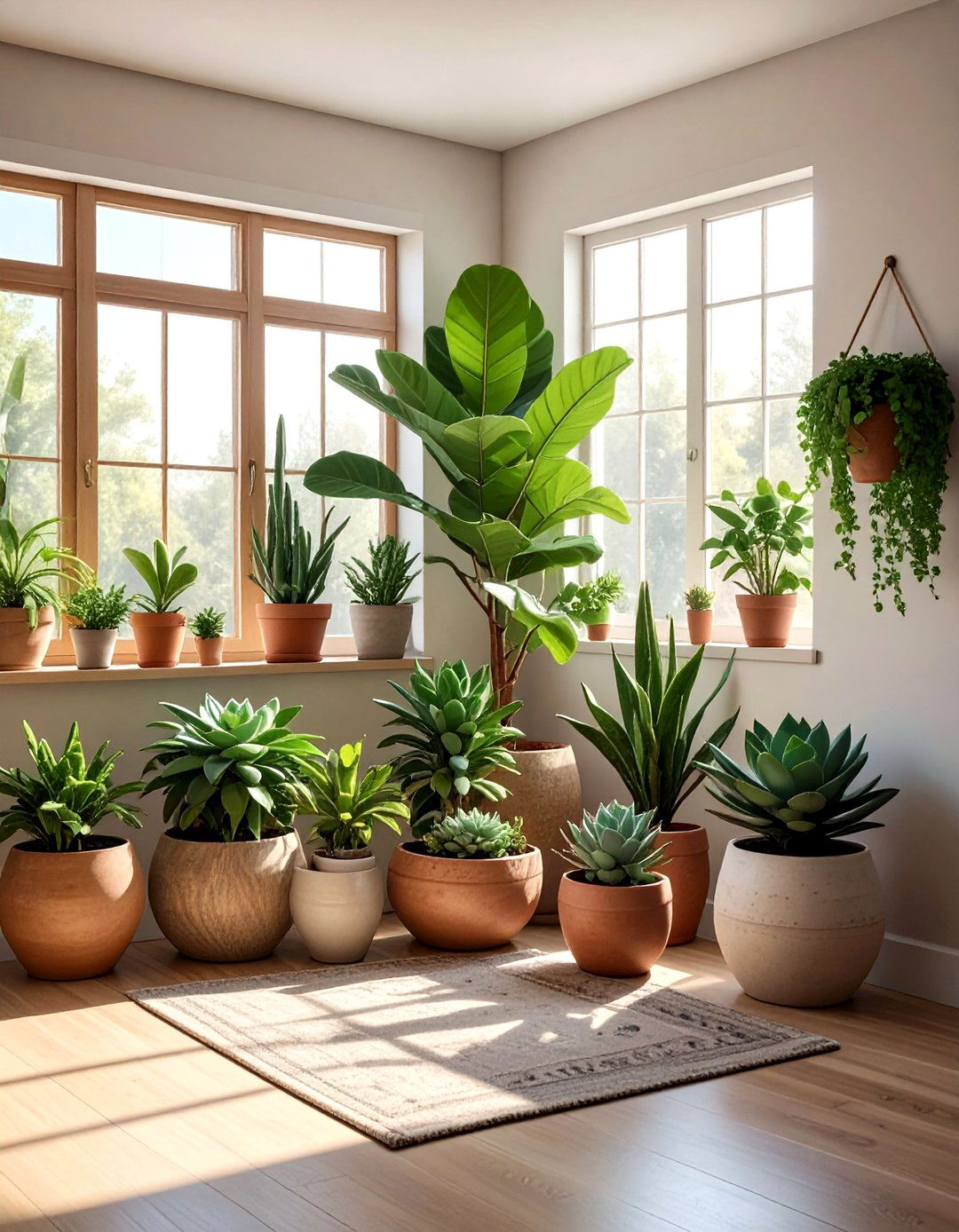 House Plant Arrangement - 30 home update ideas