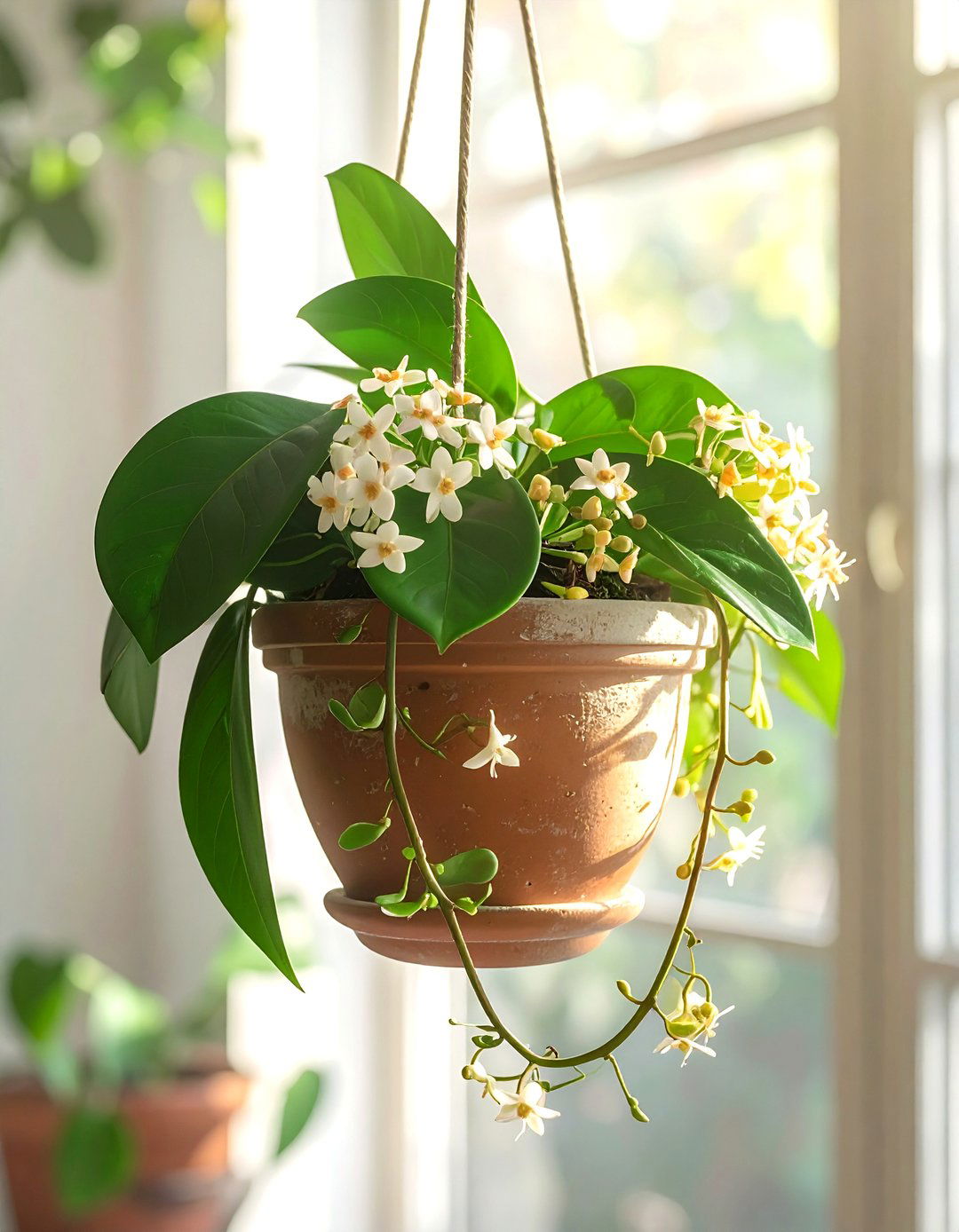 Hoya Carnosa - 30 trailing plant ideas