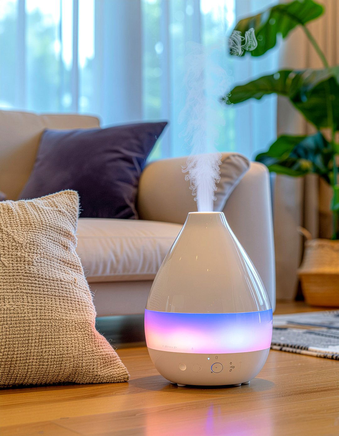 Humidifier with night light function - 30 living room humidifiers
