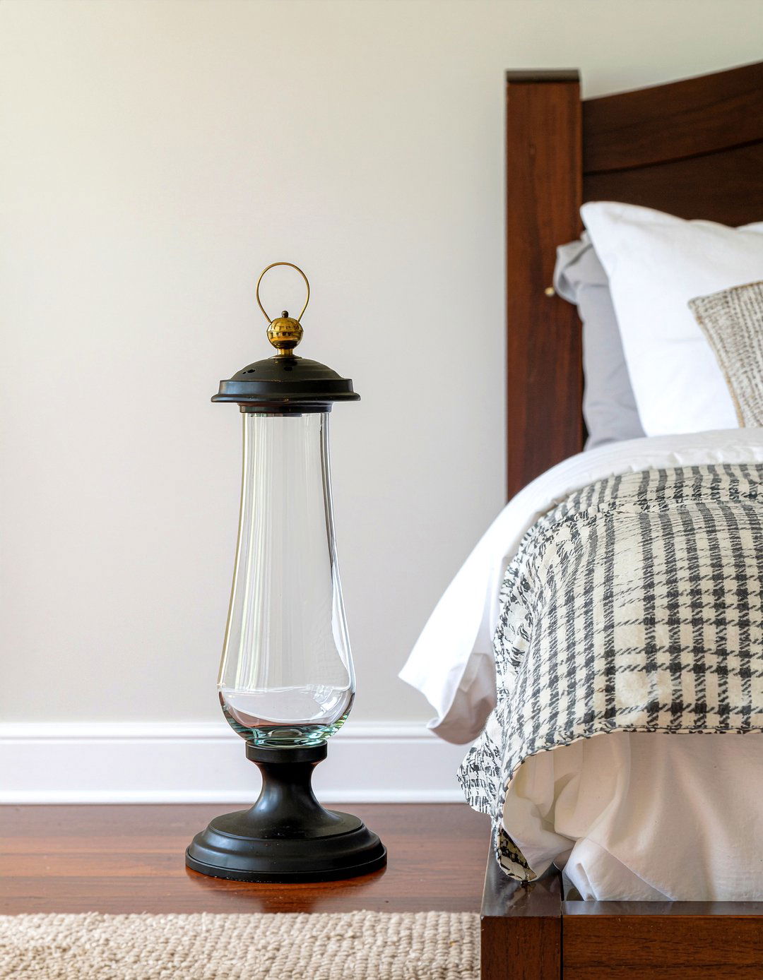 Hurricane glass lantern - 30 bedroom candle lanterns