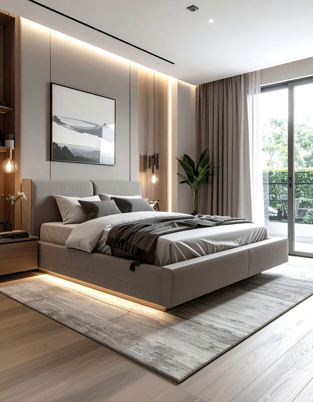 Hydraulic lift bed - 30 storage bed ideas