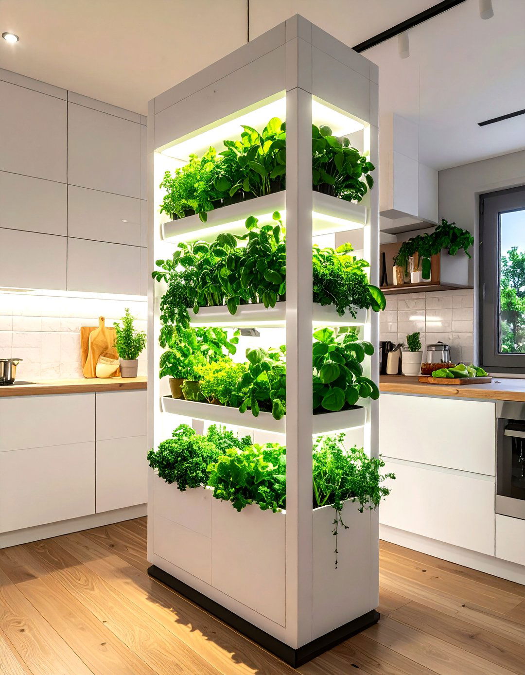 Hydroponic indoor garden - 30 Lonny decor ideas