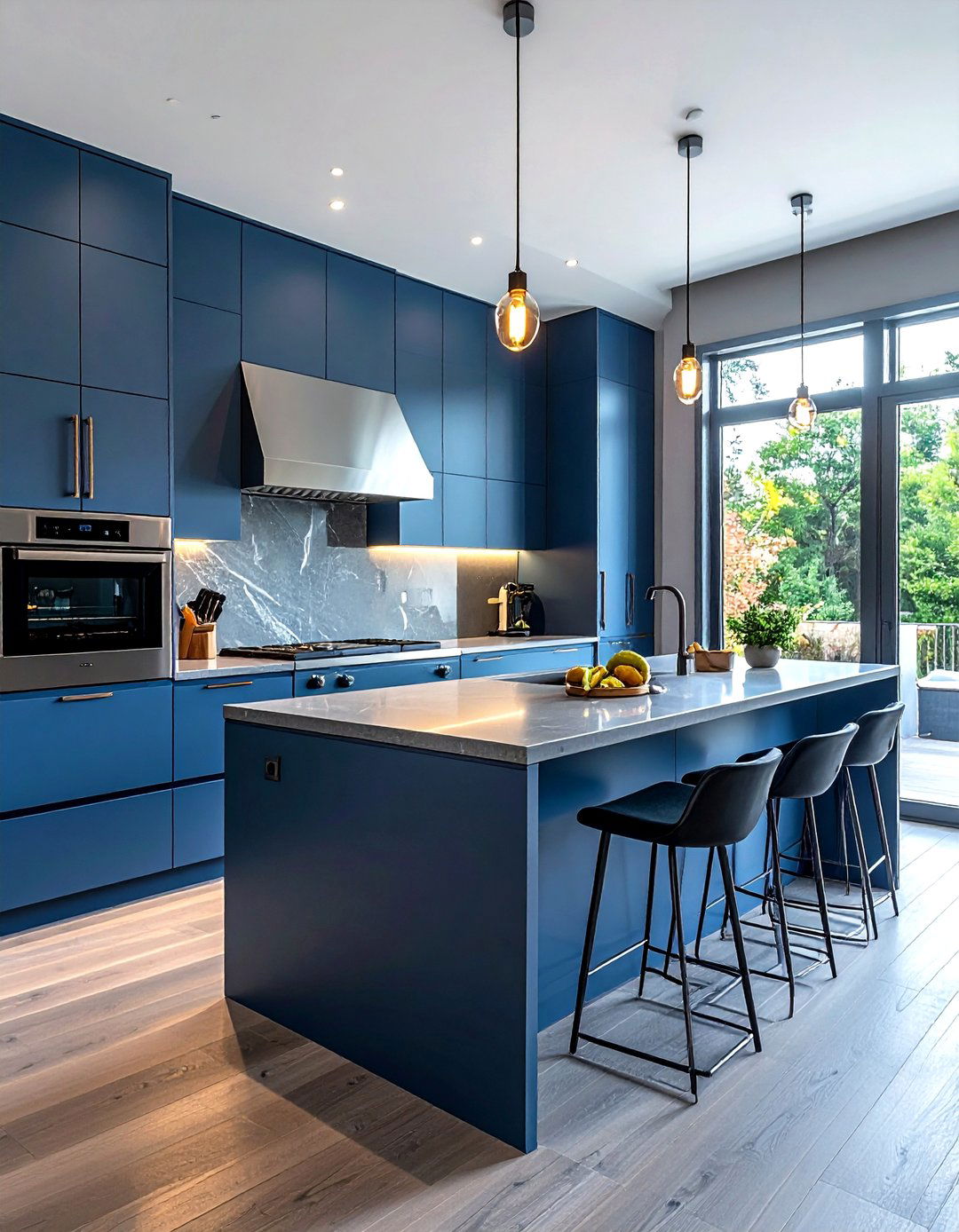 30 Modern Blue and Gray Kitchen Ideas for a Sleek, Stylish Space