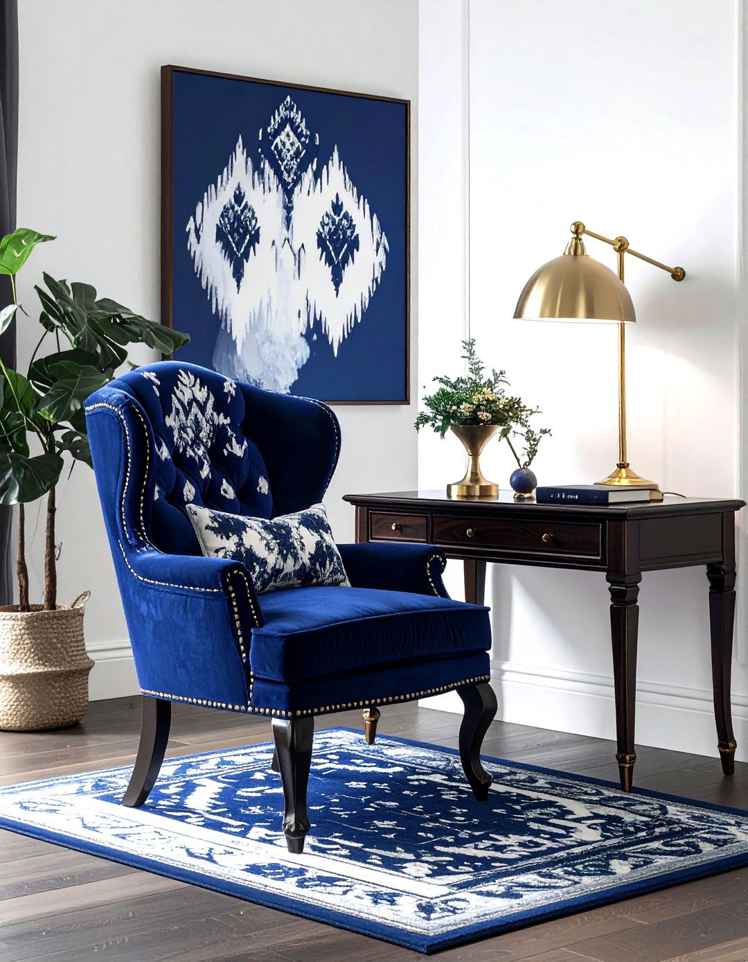 Ikat Upholstery Chair - 30 tribal pattern decor ideas