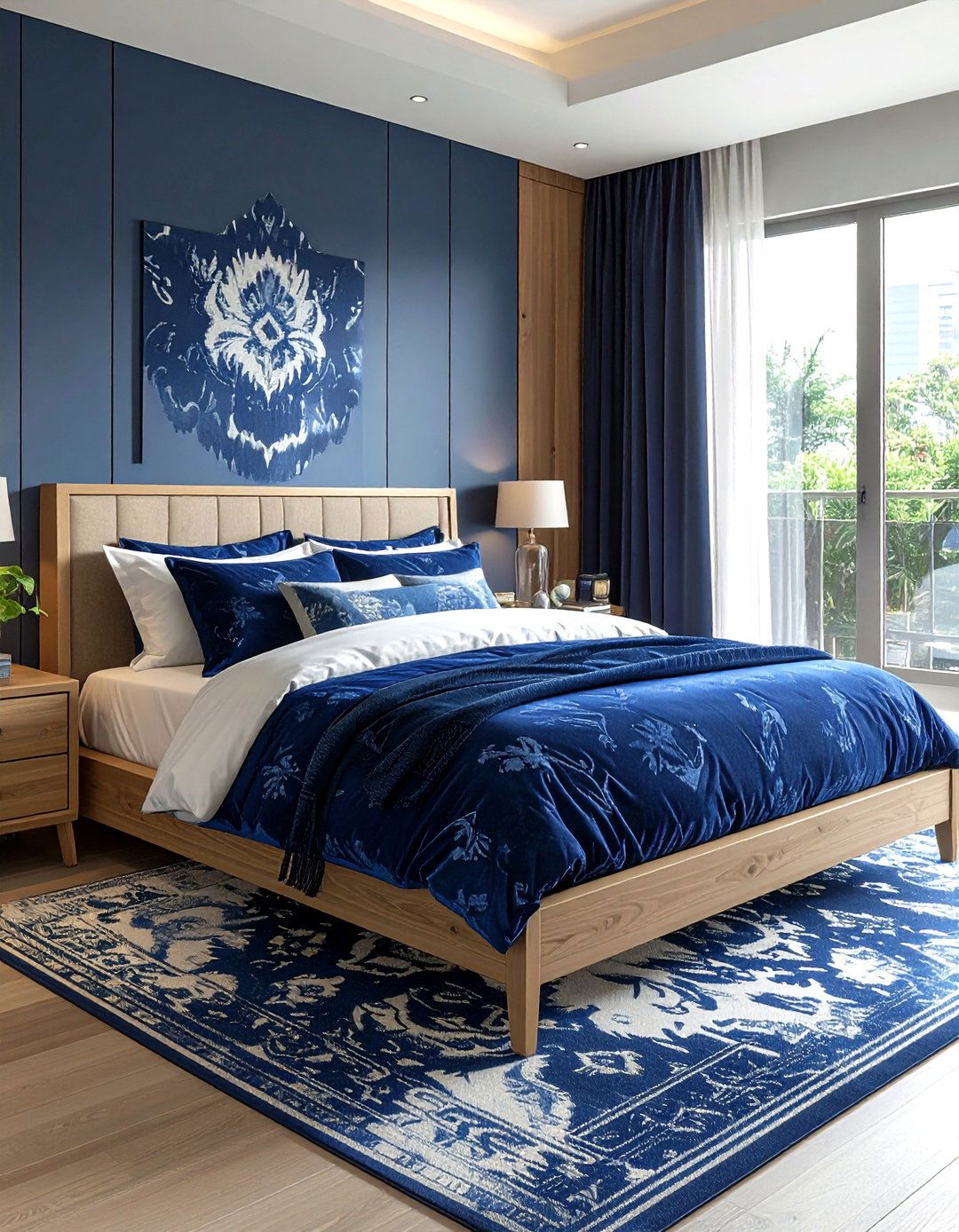 Ikat bedding set - 30 ikat decor ideas