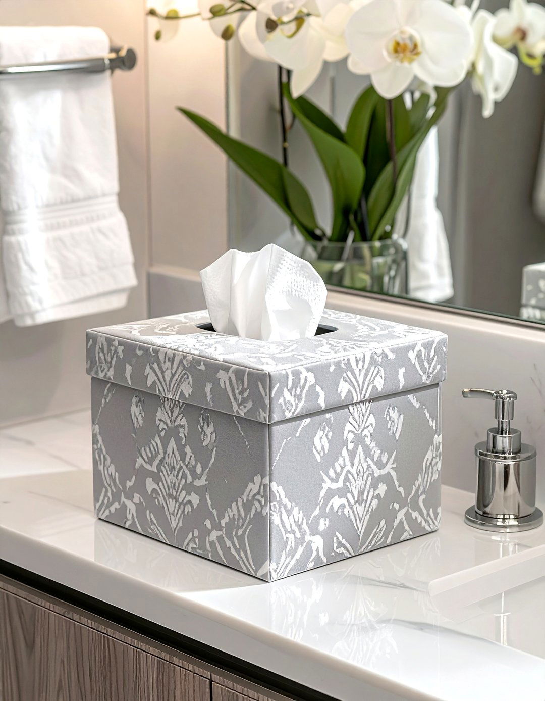 Ikat tissue box cover - 30 ikat decor ideas