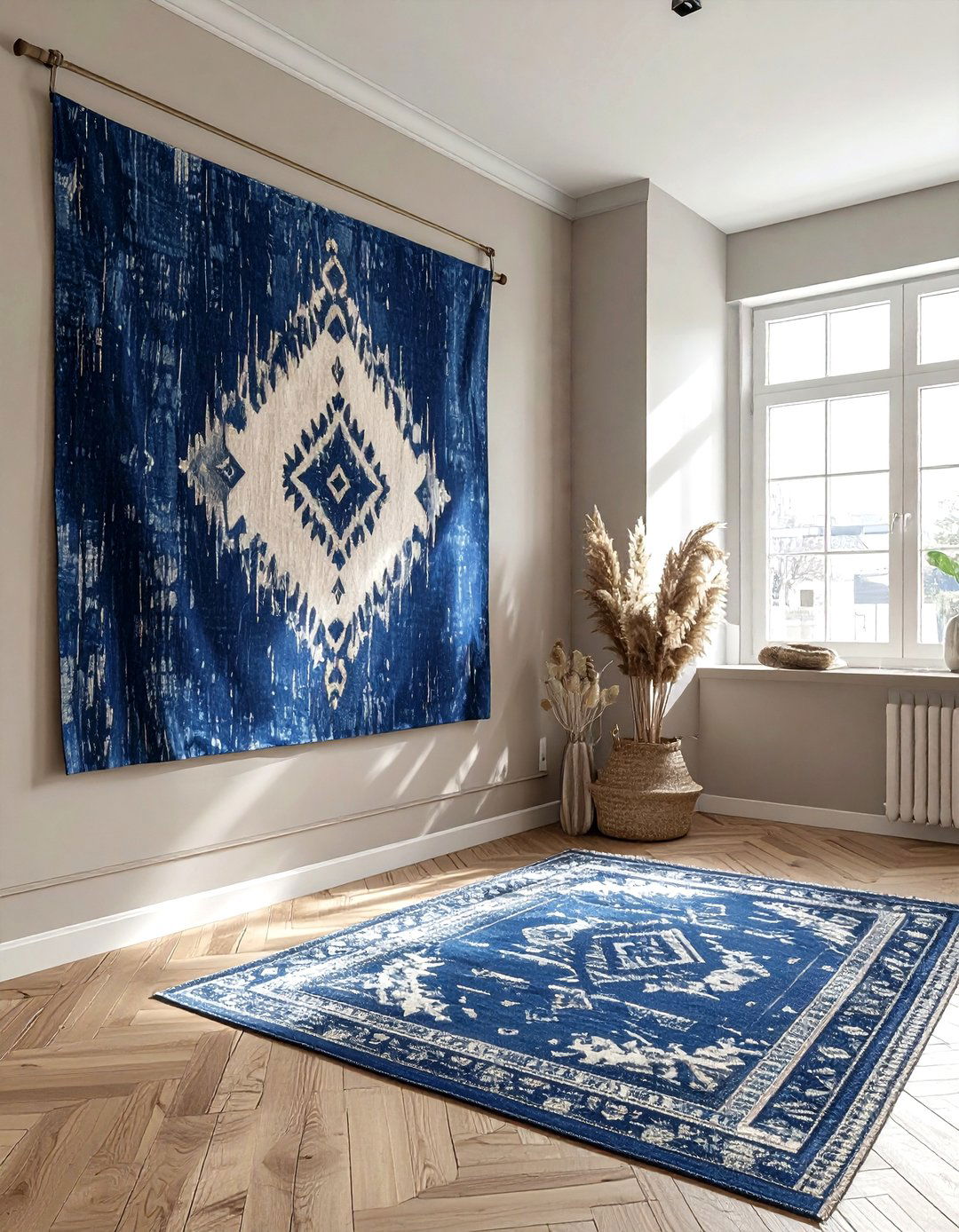 Ikat wall hanging - 30 ikat decor ideas