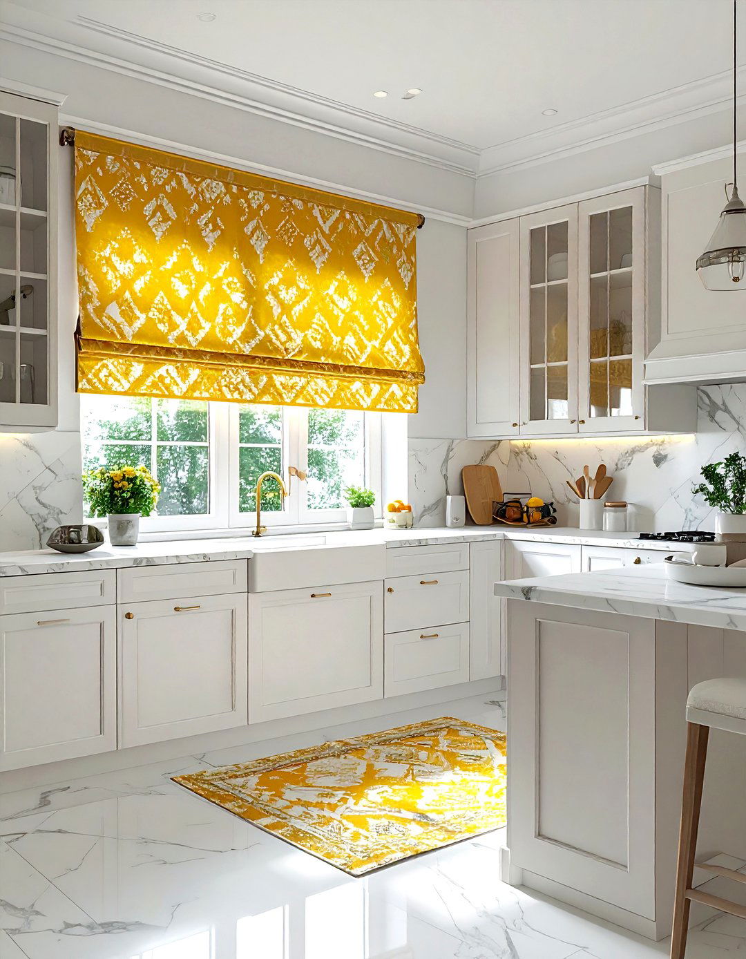 Ikat window valance - 30 ikat decor ideas