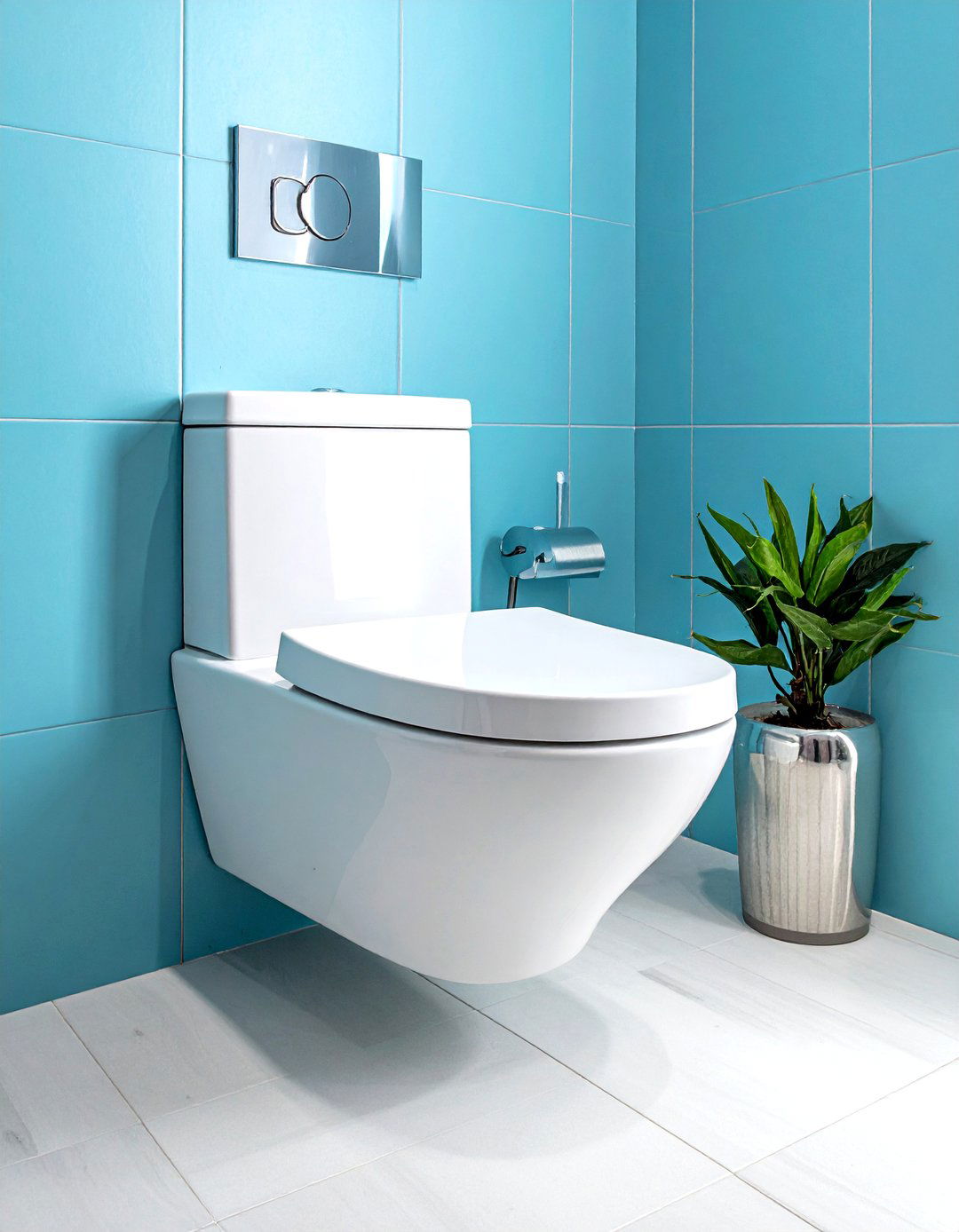 In Wall Toilet Tank - 30 toilet room ideas