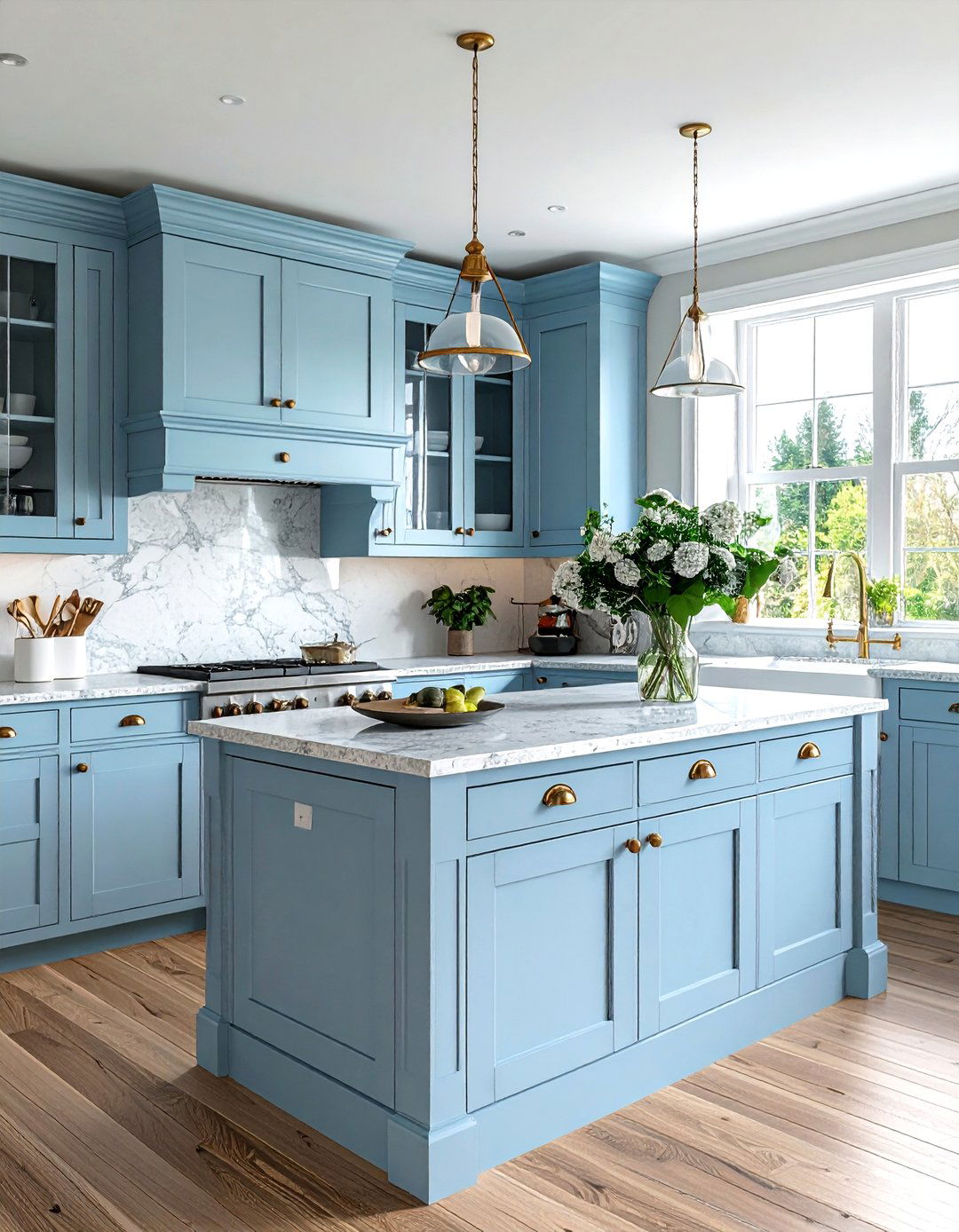 In frame cabinetry - 30 Georgian kitchen ideas