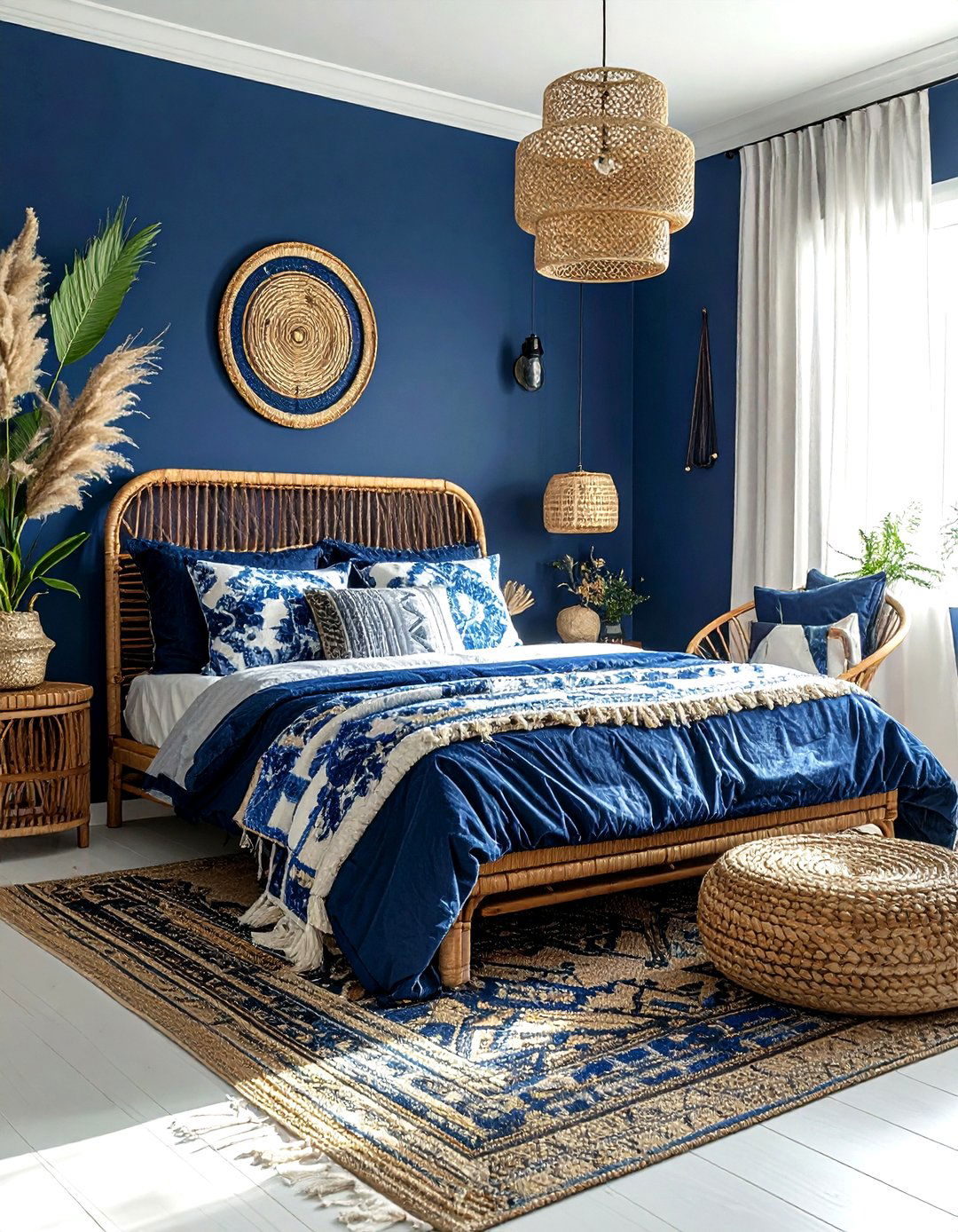 Indigo Blue Bedroom - 30 blue bedroom ideas