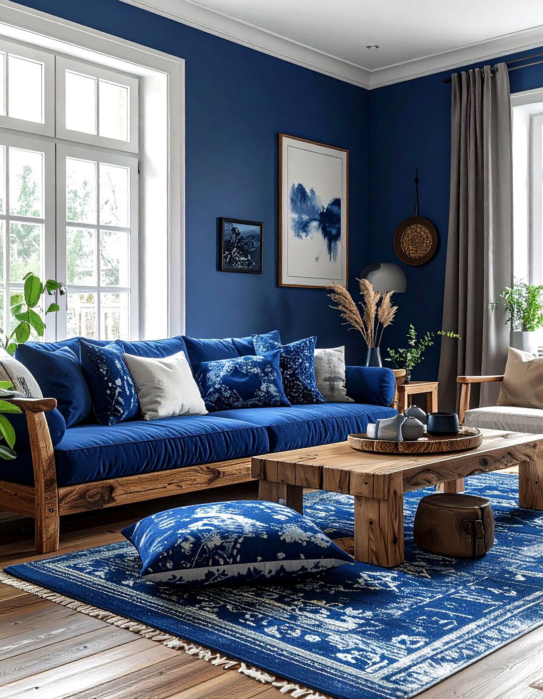 30 Blue Living Room Decor Ideas to Add Style and Comfort