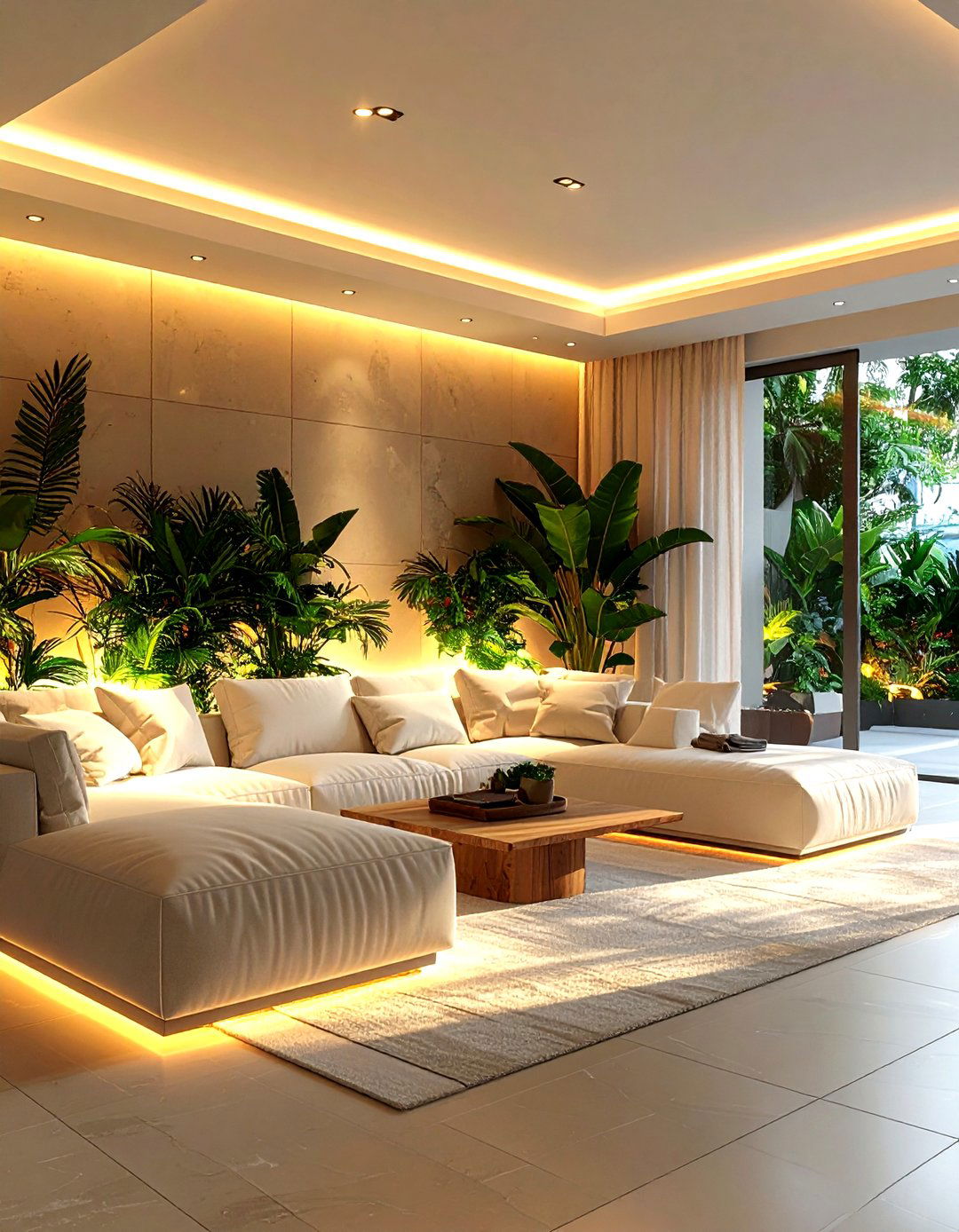 Indirect Soft Lighting - 30 living room lighting design