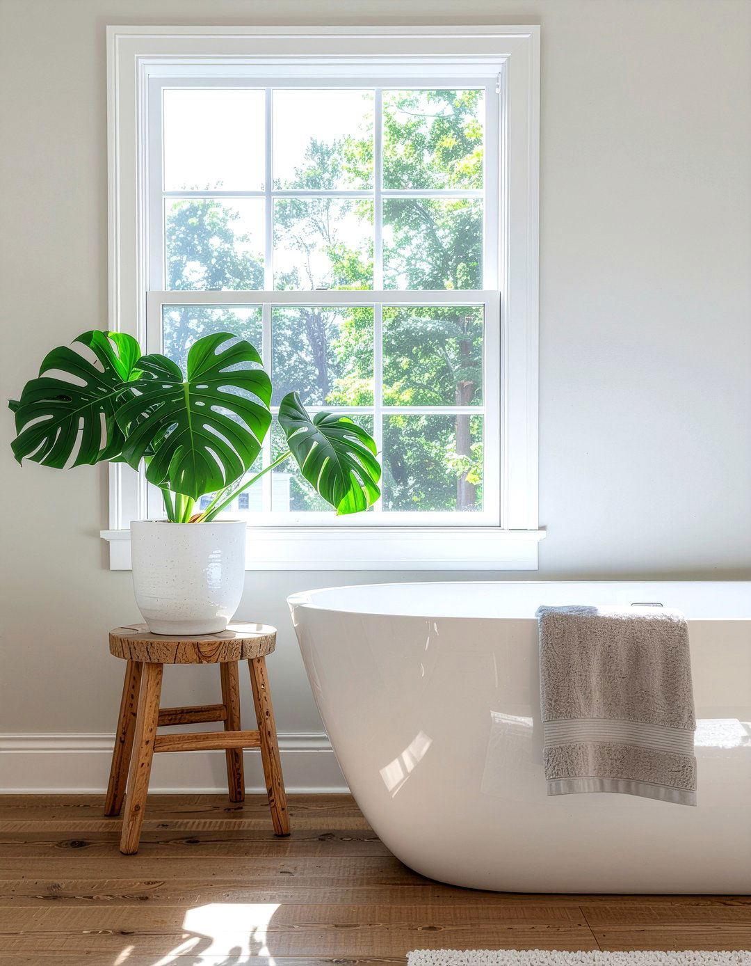 Indoor Bathroom Plant - 30 bathroom feature ideas