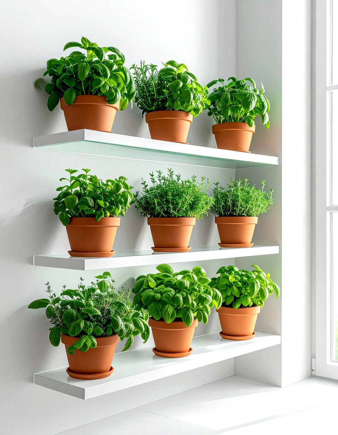 Indoor Herb Garden - 30 kitchen alcove ideas
