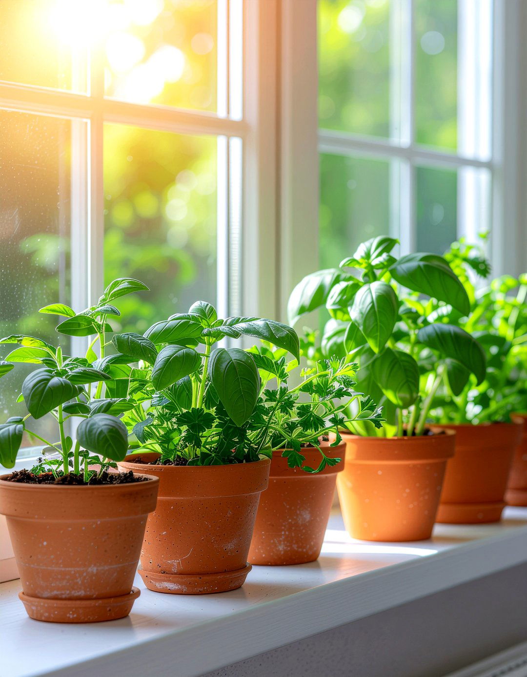 Indoor Herb Garden - 30 kitchen facelift ideas