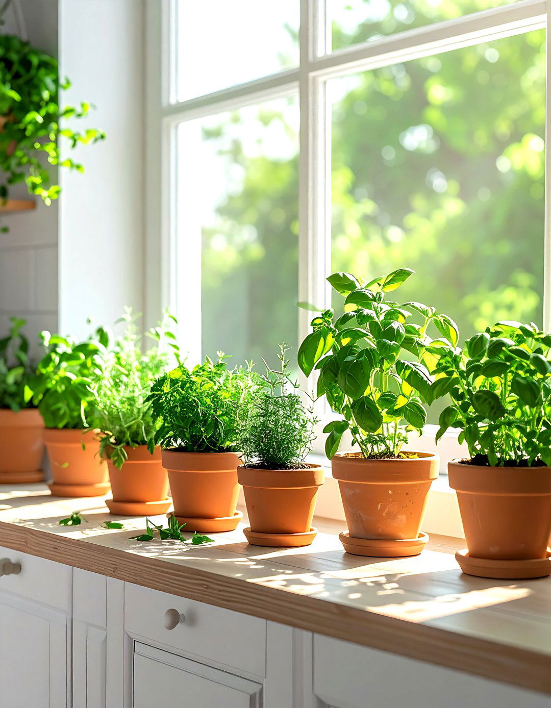 Indoor Herb Garden Kitchen - 30 serene kitchen ideas