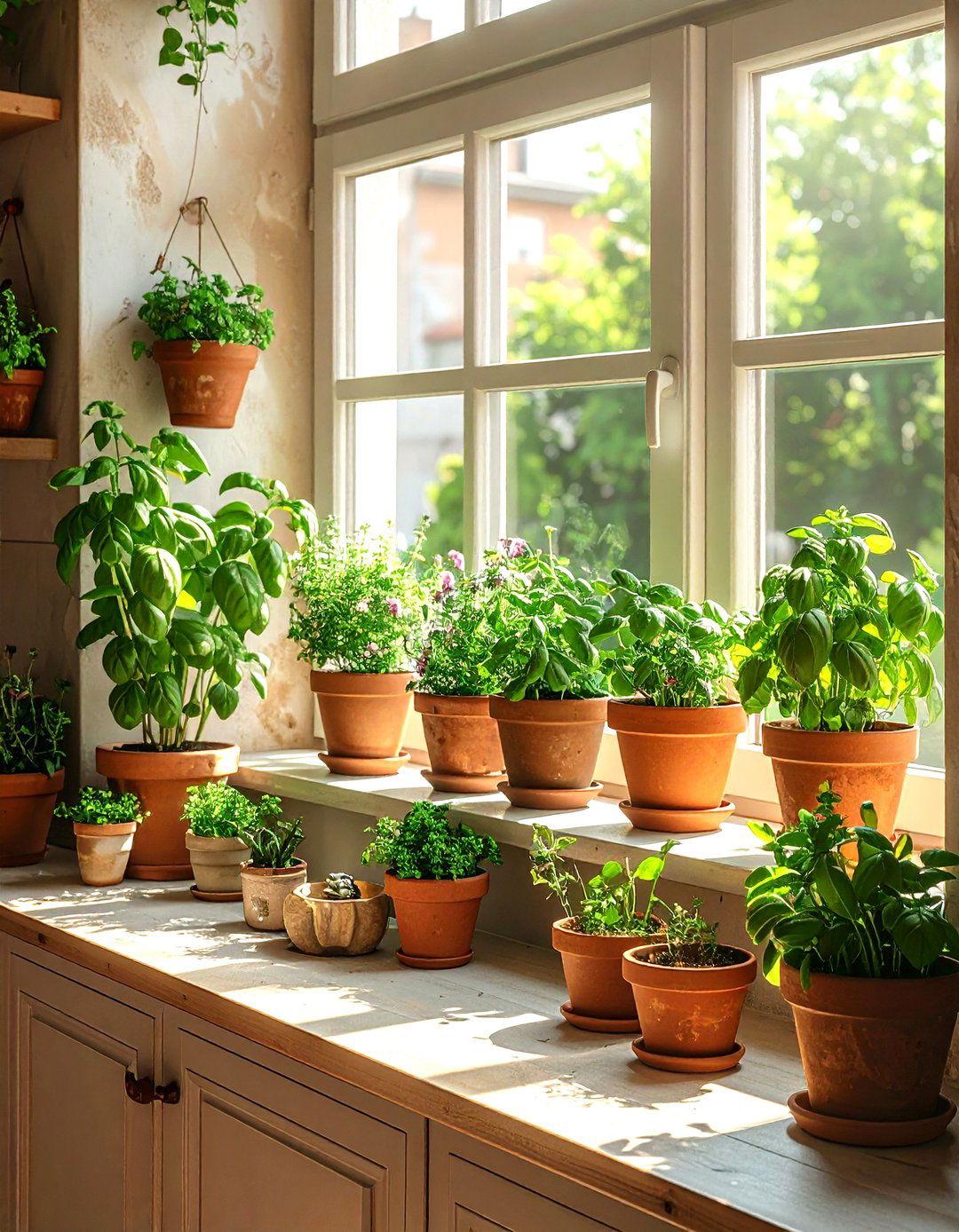 Indoor Herb Garden Window - 30 kitchen window over sink ideas