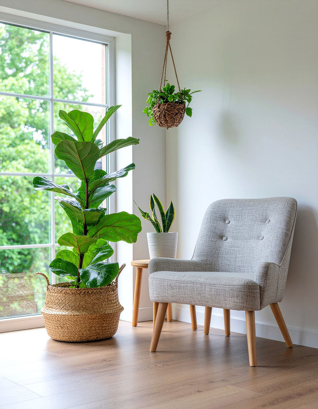 Indoor House Plants - 30 peaceful living room ideas