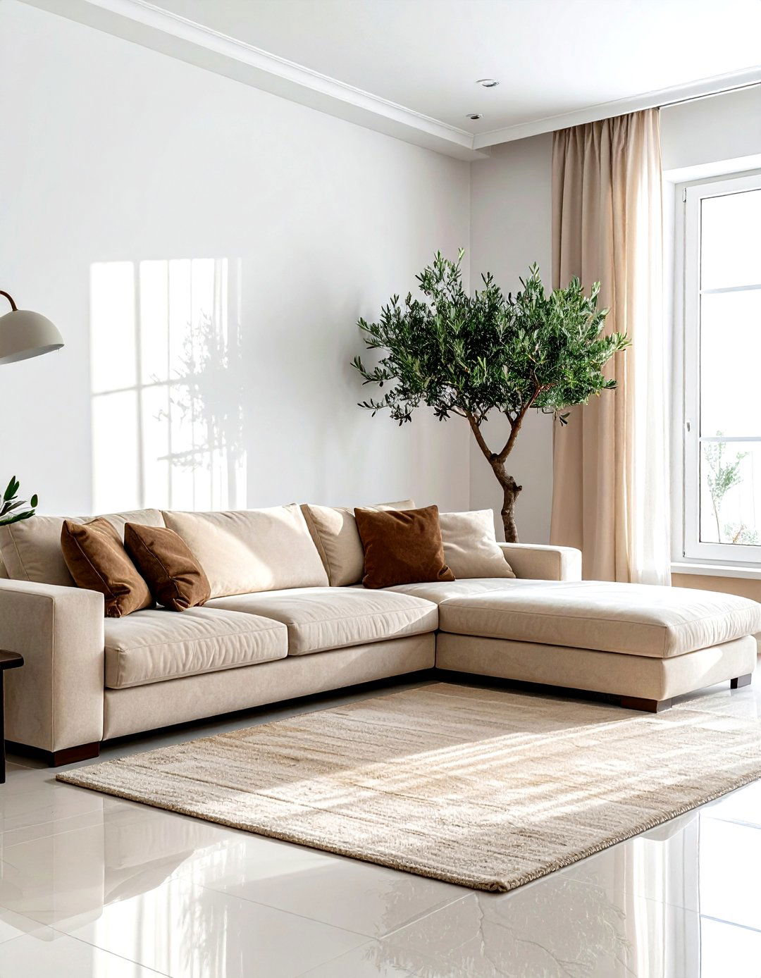 Indoor Olive Tree - 30 dramatic decor ideas