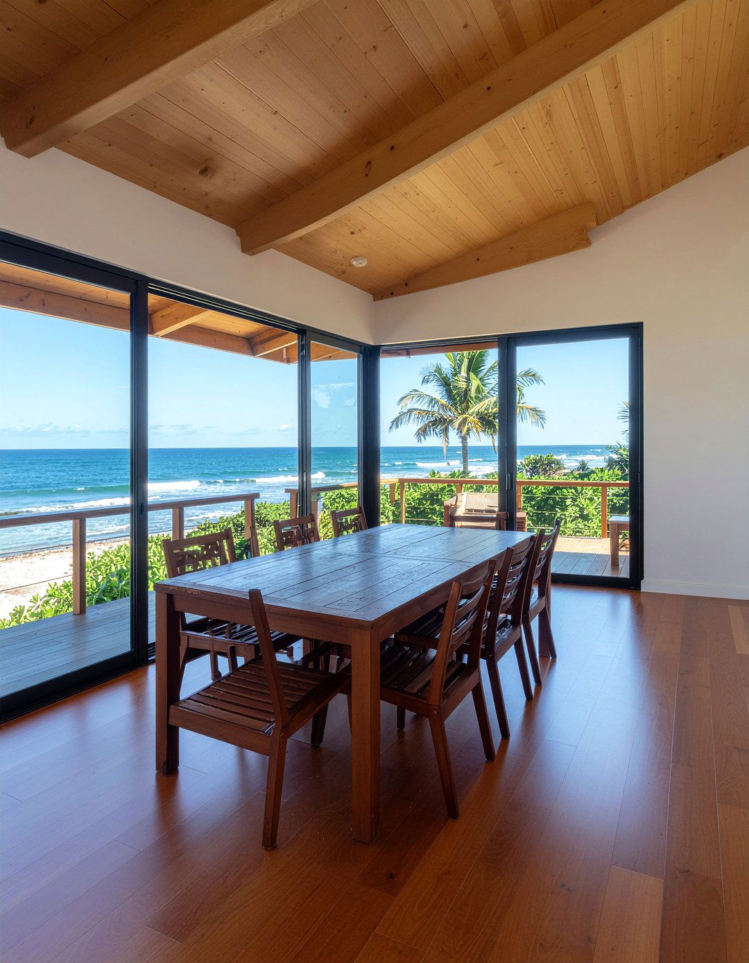 Indoor Outdoor Beach Dining - 30 beach dining room ideas