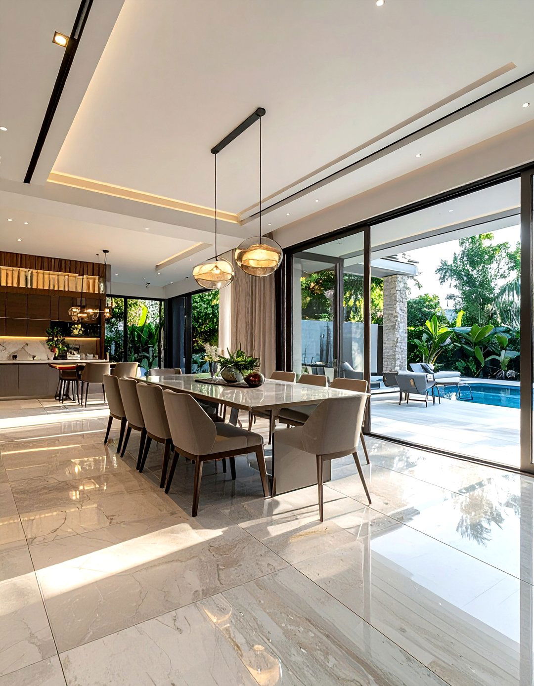 Indoor Outdoor Dining Room - 30 architect designed dining room ideas