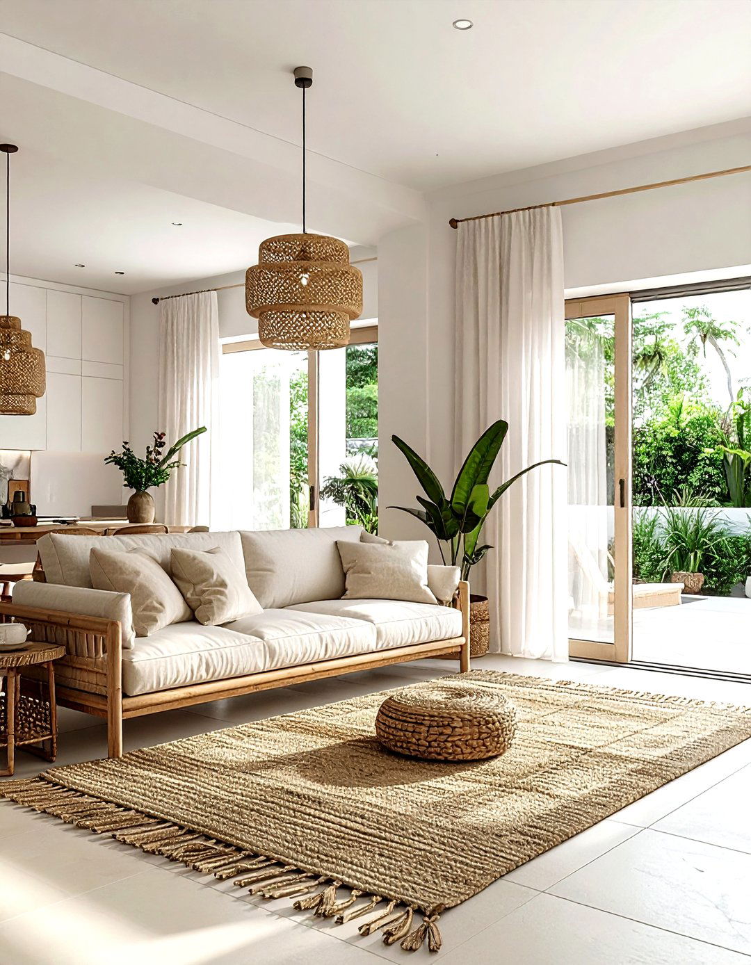 Indoor Outdoor Flow Living Area - 30 living room with terrace ideas