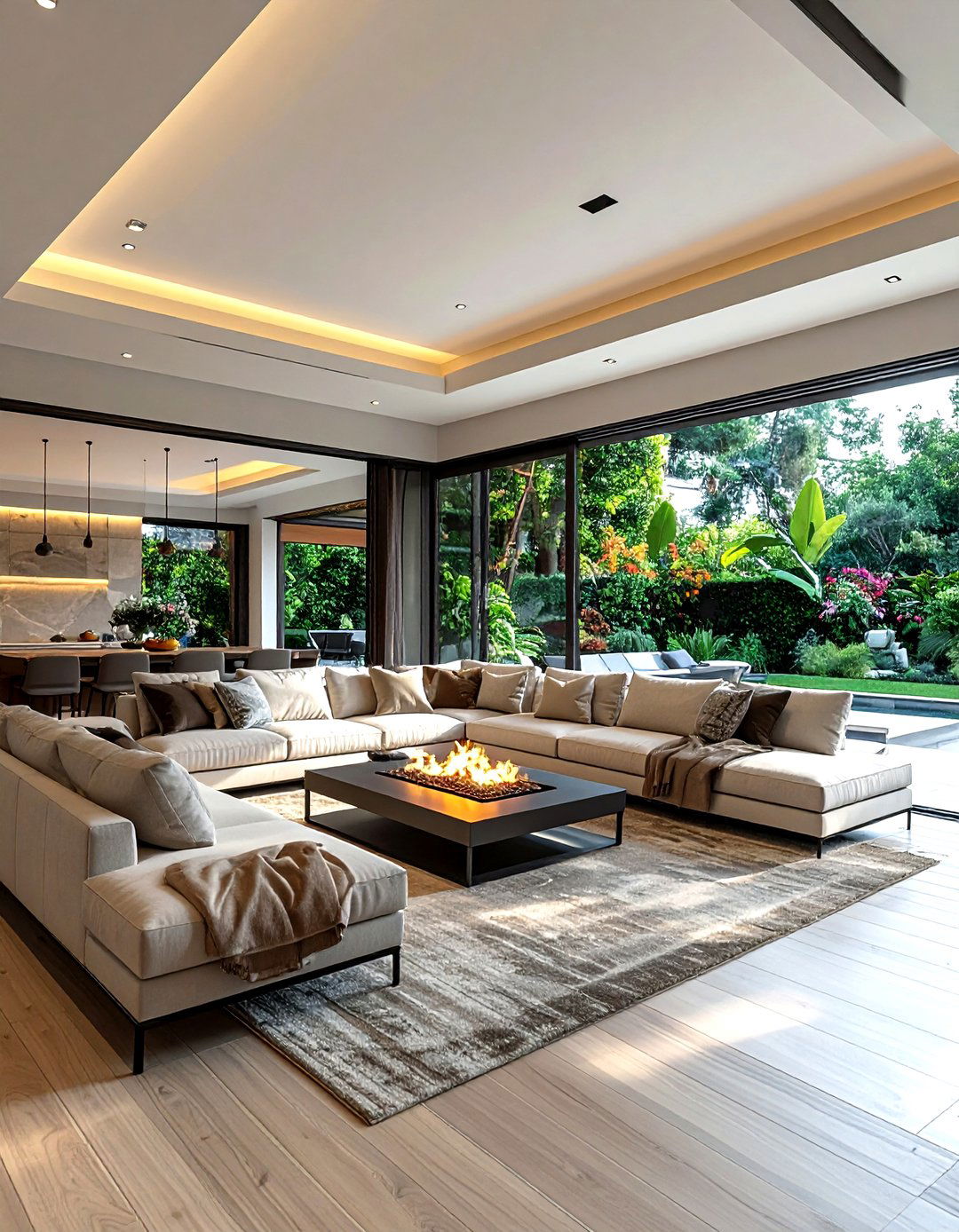 Indoor Outdoor Living Room - 30 luxury living room ideas