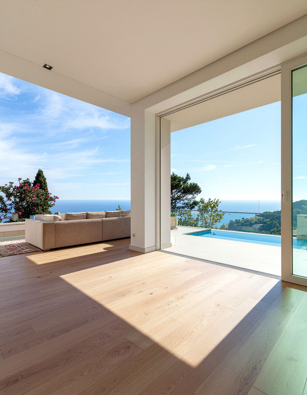 Indoor Outdoor Living Space - 30 Greek living room ideas