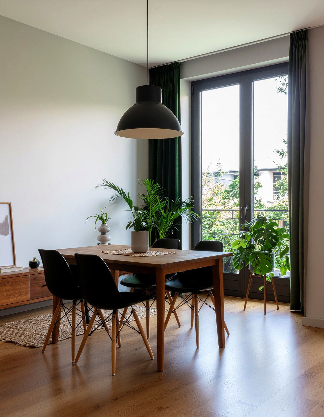 Indoor Plant - 30 romantic dining room ideas