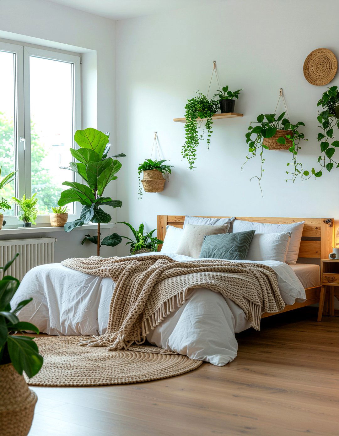 Indoor Plant Bedroom - 30 bedroom decor ideas