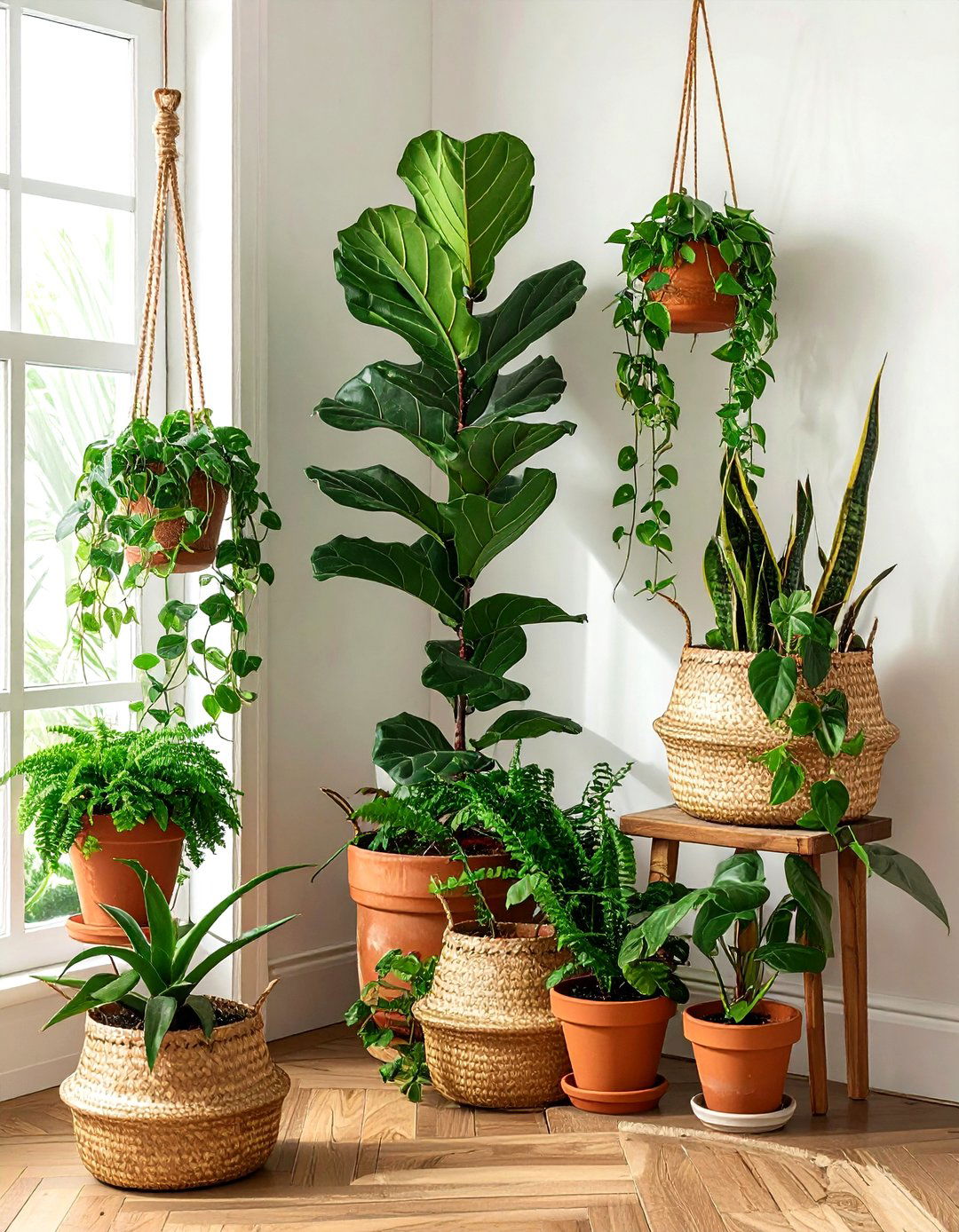 Indoor Plant Corner - 30 real life decor ideas