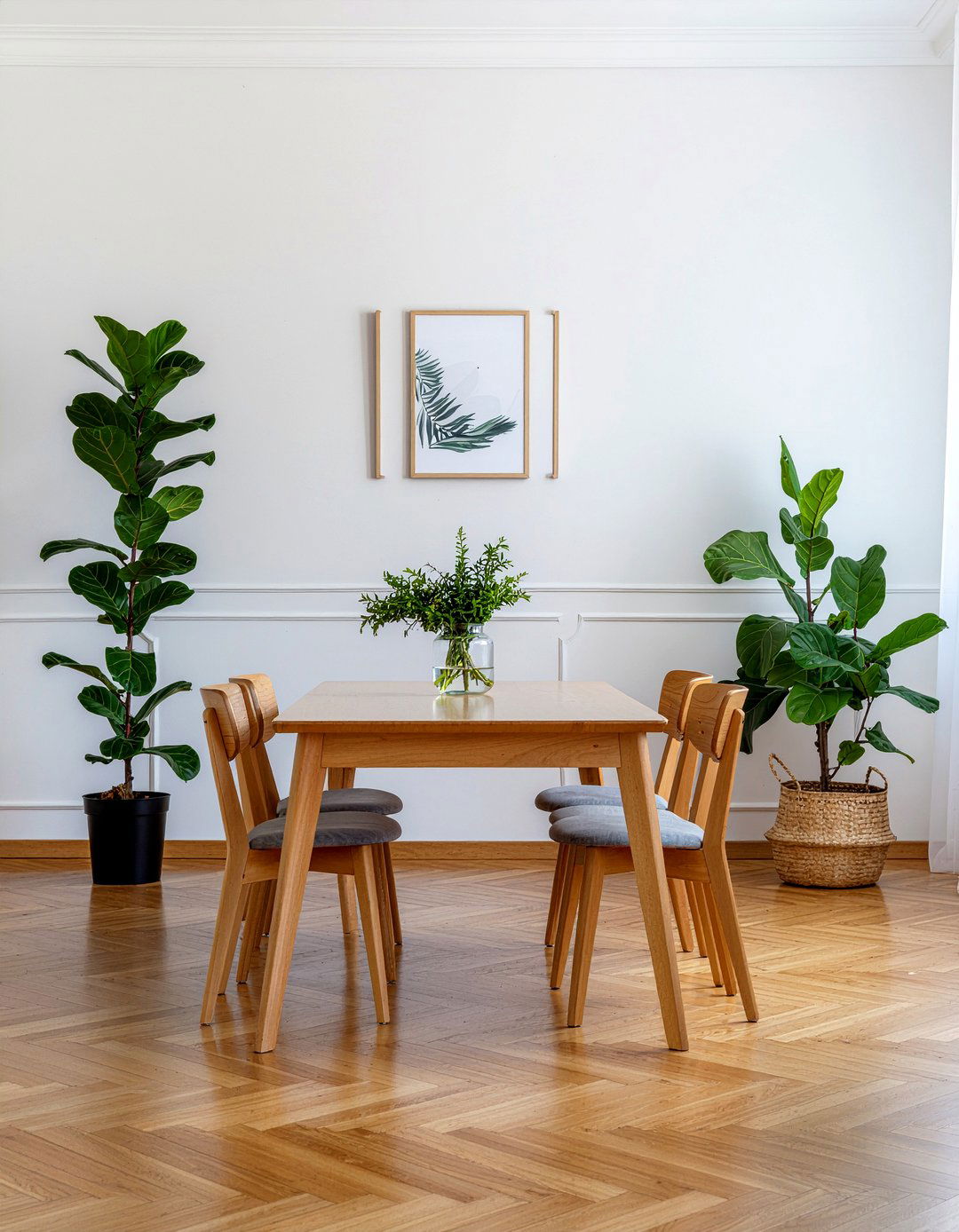 Indoor Plant Dining Decor - 30 elegant dining room ideas